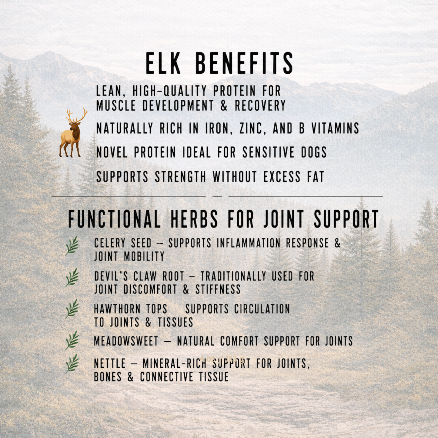 Elk + Joint Support Functional Topper