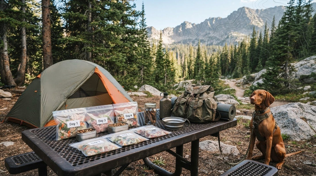 Meal Prep for a Week of Camping With a Dog: A Practical Plan