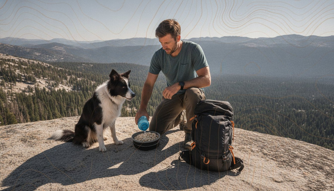 Portable Dog Food for Outdoor Adventures: Caloric Density vs. Pack Weight