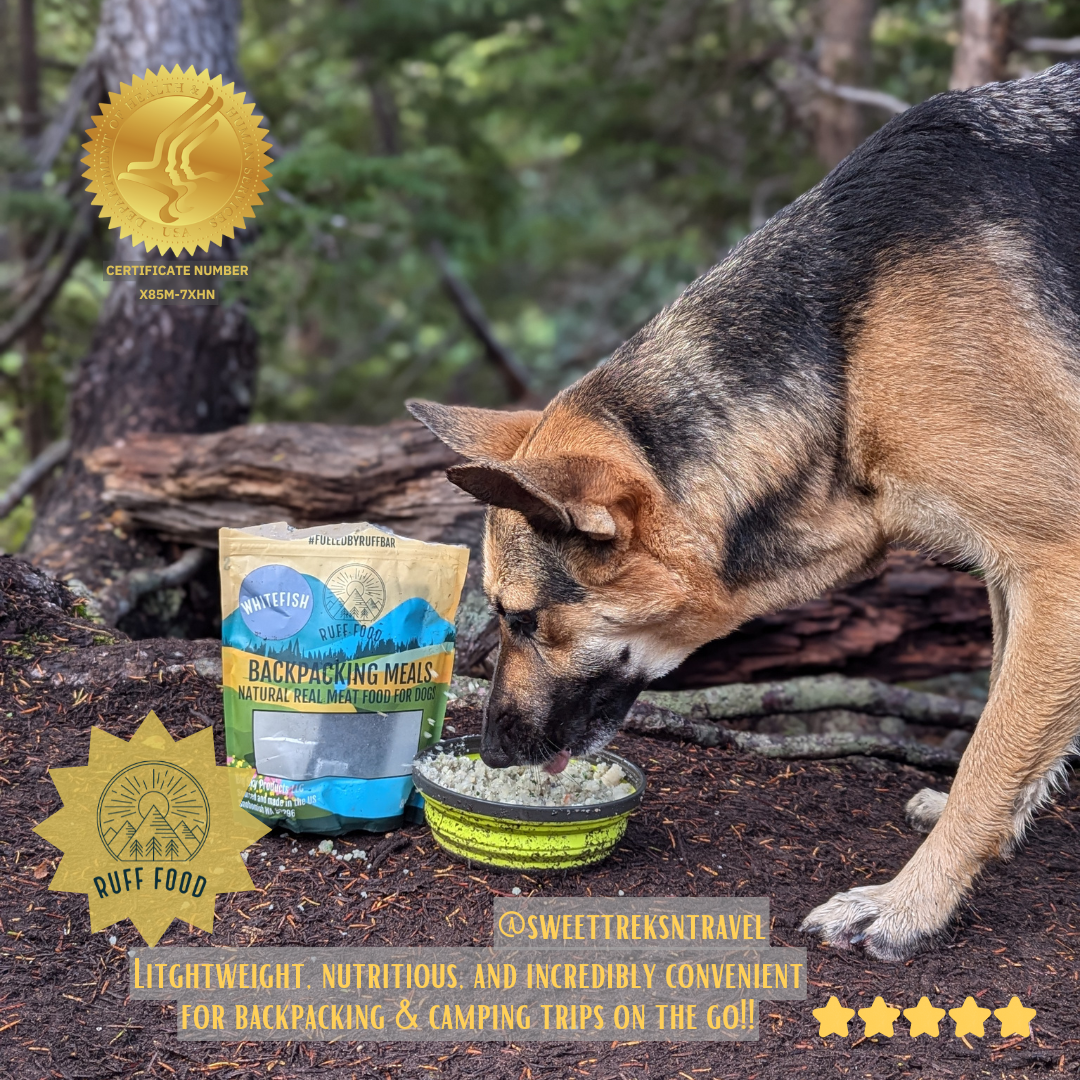 Why Ruff Food Is the Ultimate Trail Meal for Your Dog – Ruff Bar