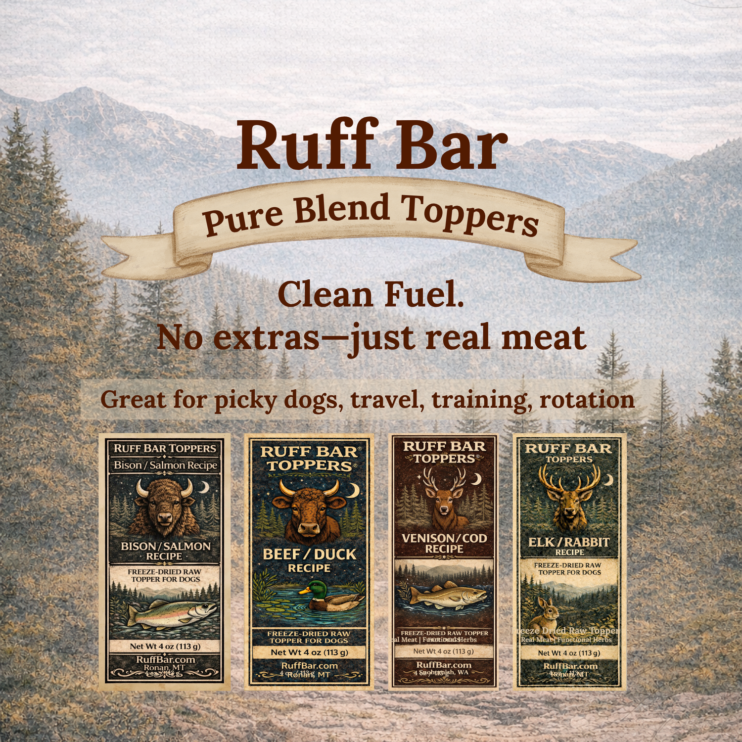 Pure Blend Toppers