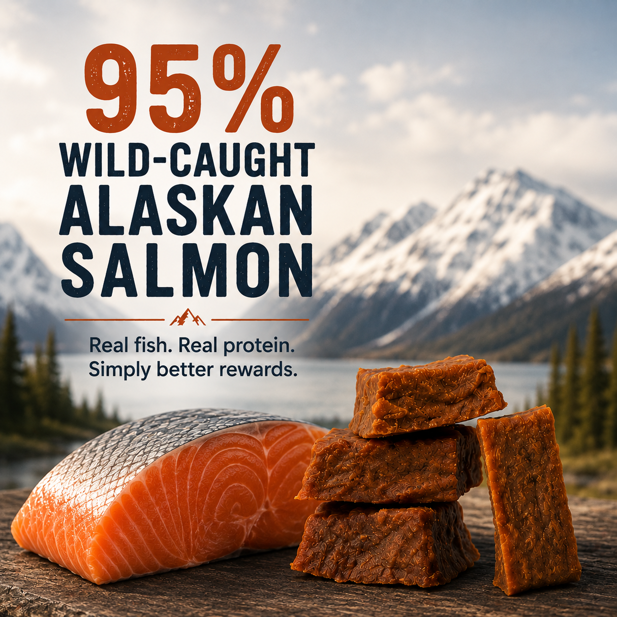 Salmon Ruff Bar Minis