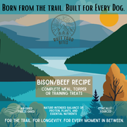 Bison/Beef Ruff Food Bites