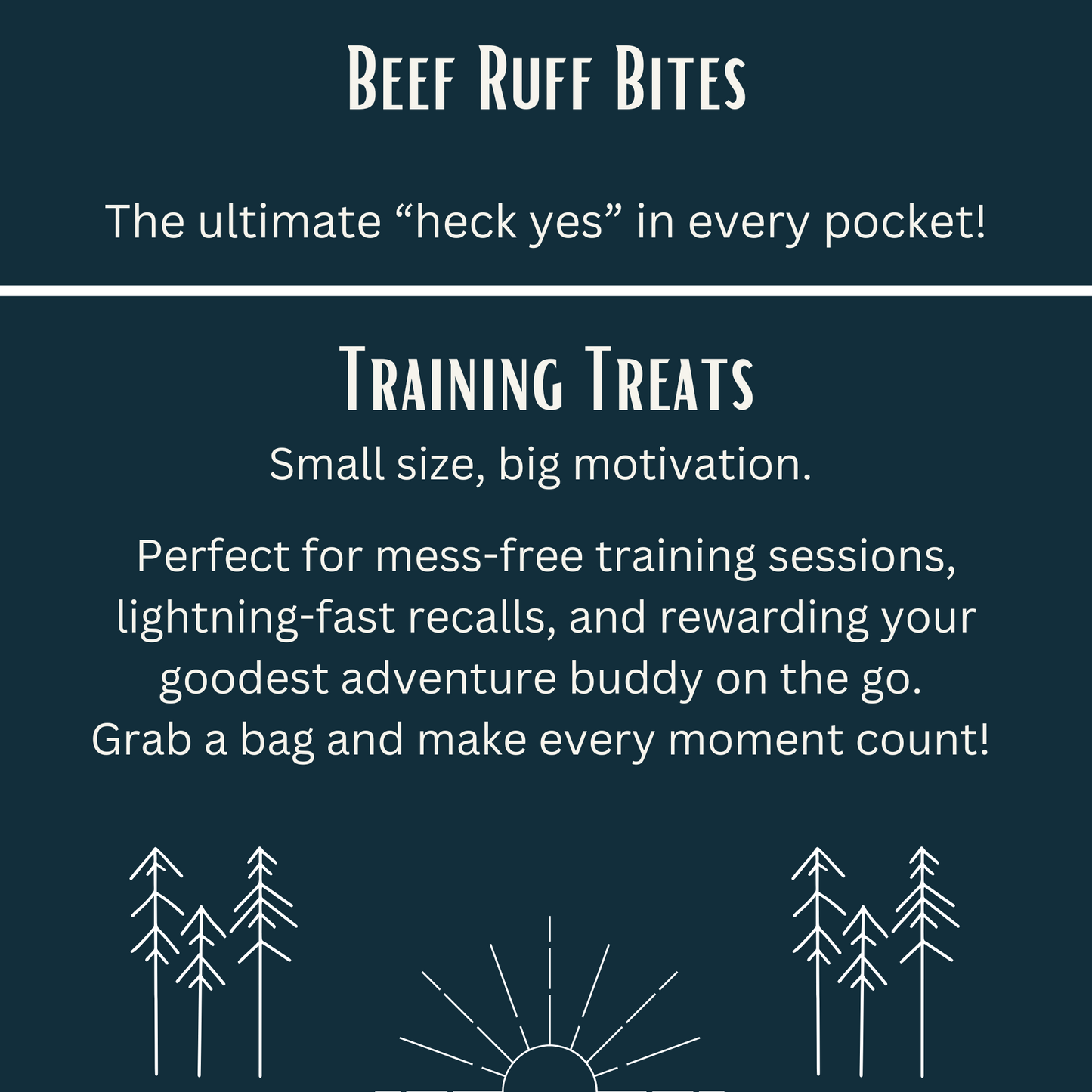 Ruff Bar Bites - Mess Free Ruff Bar End Pieces!