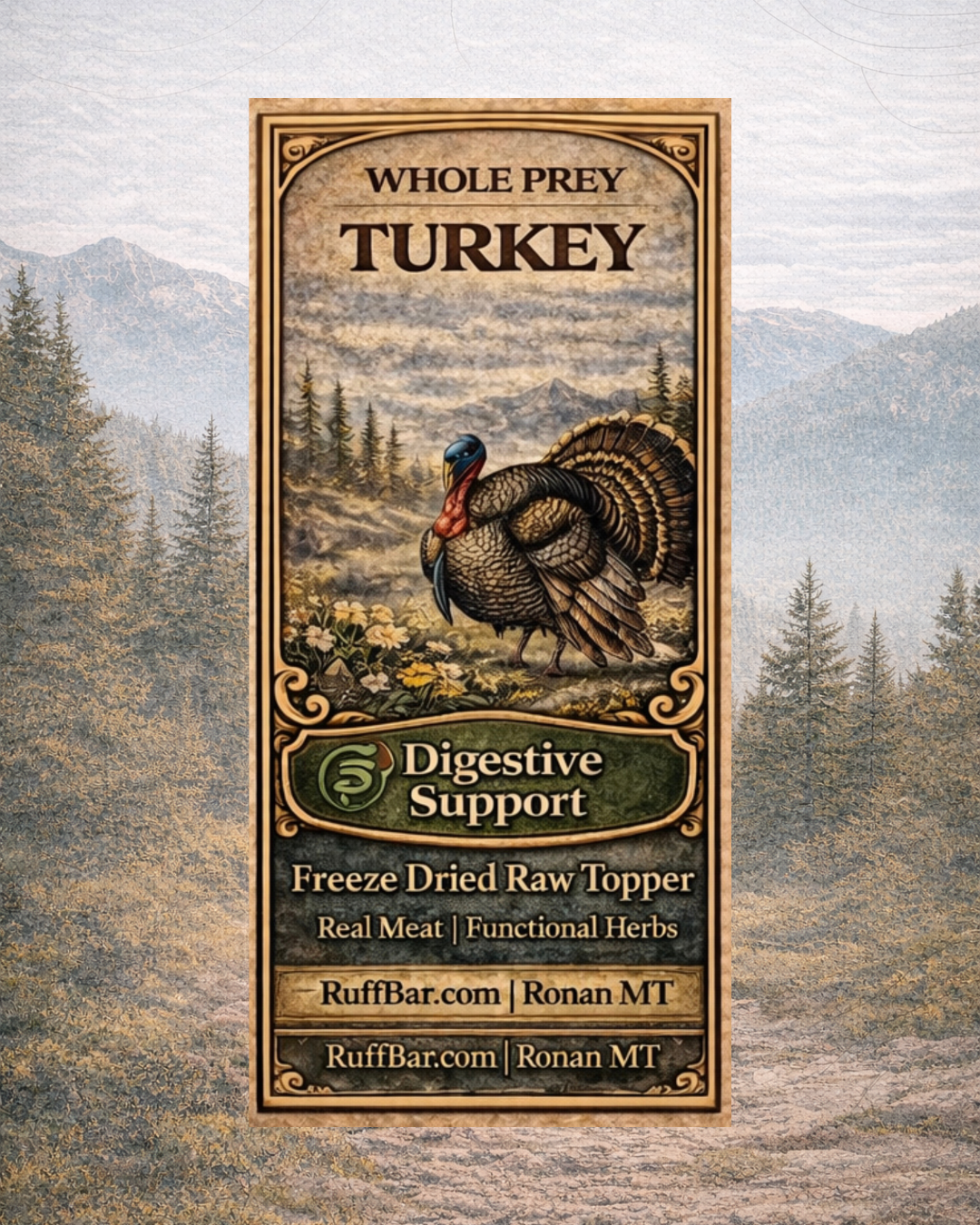 Turkey & Digestive Support Functional Topper