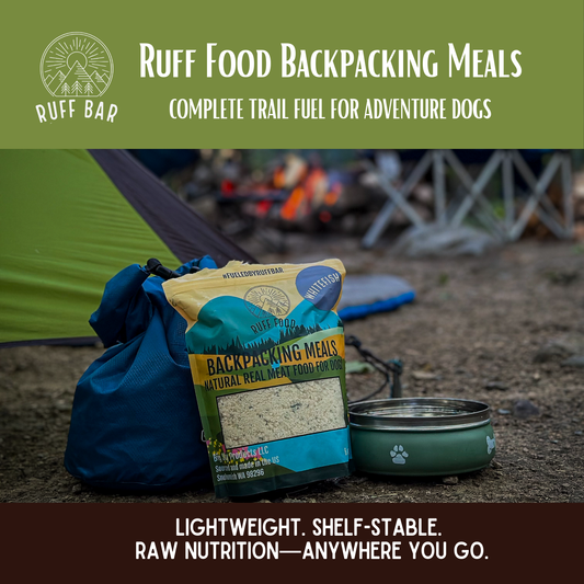 Venison Ruff Food Freeze Dried Raw Backpacking Meals