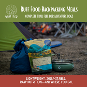 Salmon Ruff Food Freeze Dried Raw Backpacking Meals