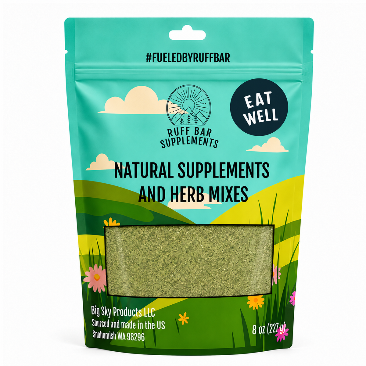 Eat Well Ruff Bar Supplements Herb Mix for Dogs