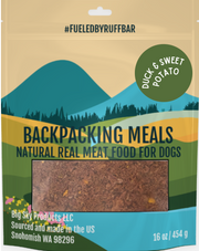 Duck & Sweet Potato Ruff Food Freeze Dried Raw Backpacking Meals