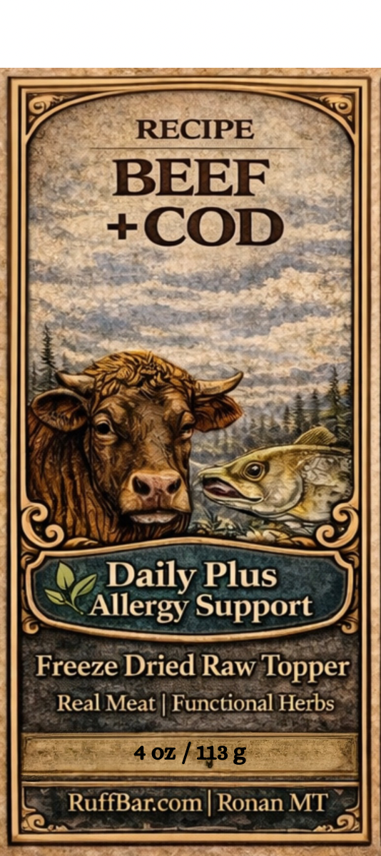 Beef + Cod Daily Plus Liver Support Functional Topper