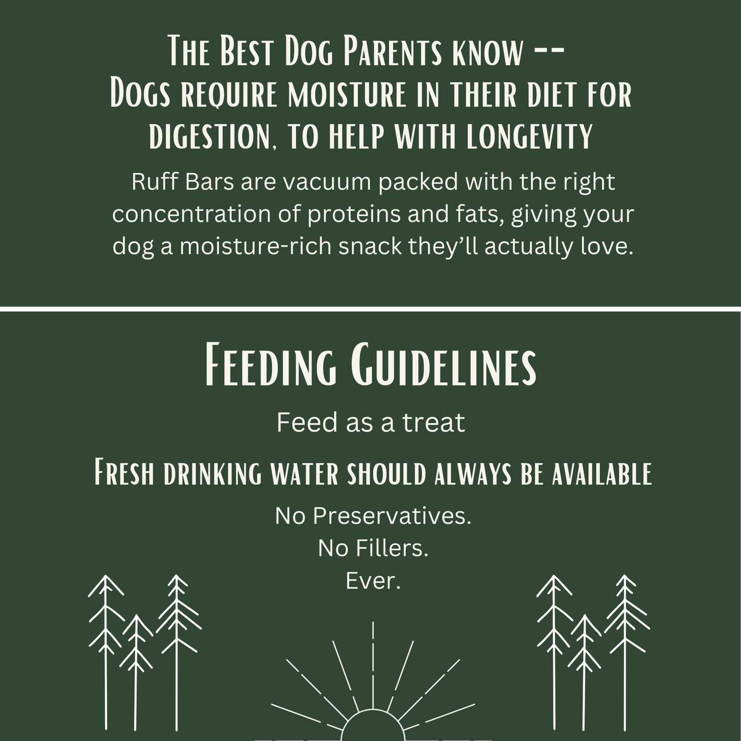 Ruff Bar® Pork — High-Protein Adventure Energy Bar for Active Dogs
