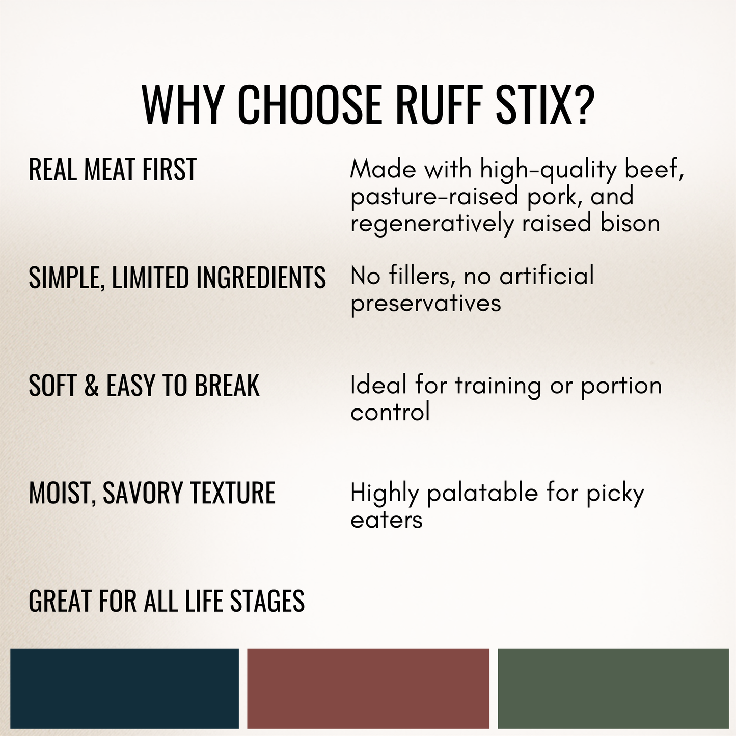 Ruff Stix® Variety Pack — High-Protein Trail Fuel for Active Dogs